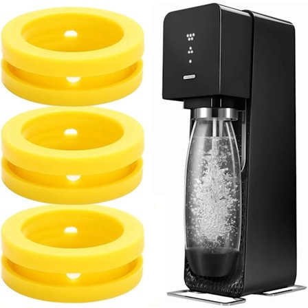 5 stk Soda Dispenser Adapter Pakning, Erstatningspakning, Kompatibel med Soda Dispenser O-Ring, for Fyllingsadapter
