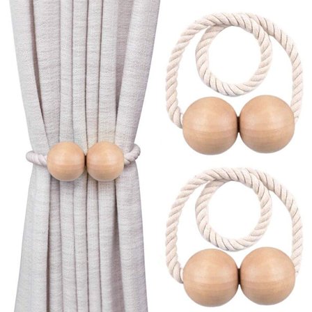 Verhokiinnikkeet, magneettiset verhokiinnikkeet 6 kpl, magneettiset C