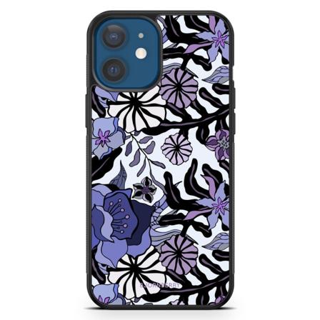 Bjornberry Hårdskal iPhone 12 - Lila Blommor