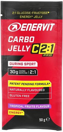 Enervit Carbo Jelly C2:1 Pro Gelatina Energetica 50g Gusto Frutti