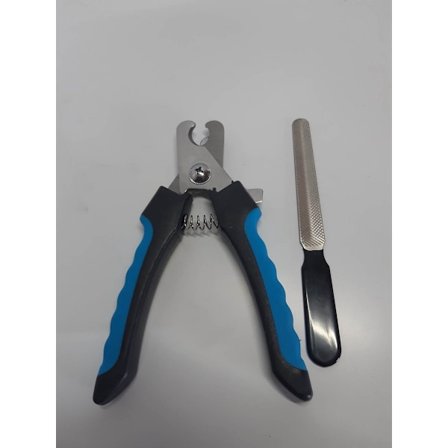 DierOKÉ nagelsax för hund och katt - nagelklippare och fil för hundar och katter - hundnagelklippare