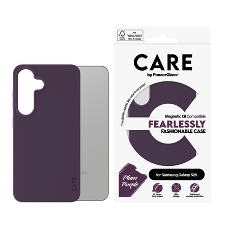 PanzerGlass CARE by PanzerGlass Fashionable Case Color2 with QI Compatible Samsung S25