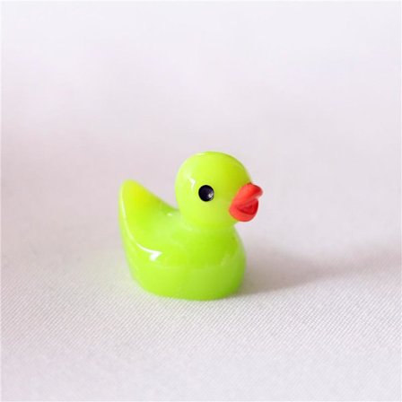 Mini ender mini små ender gummibadeand gul and Miniatyrdyr 50/