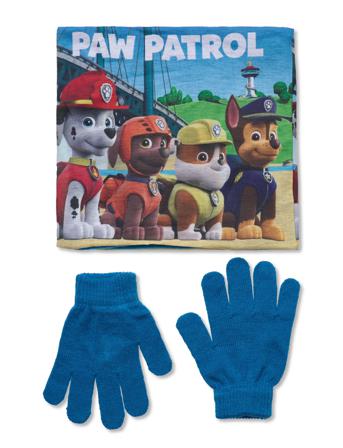 Set 2 Pcs Collar+Gloves Accessories Winter Accessory Set Multi/mønstret Paw Patrol