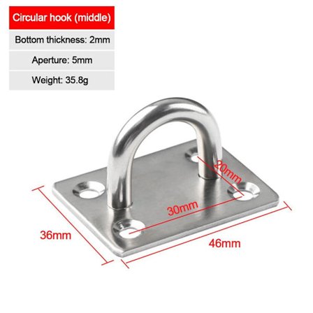 1kpl Seinäkoukku Kattoon kiinnitettävä ripustin SQUARE SILVER SQUARE SILVER