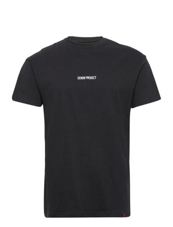 Globe Tee Drop Shoulder Black Denim Project