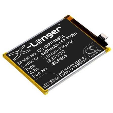 Batteri till SmartPhone, Mobil för OPPO K9 Pro, K9 Pro 5G m.fl.