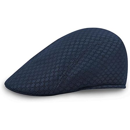 Vintage mesh ivy beret cap mænds åndbar flad hat sommer golf