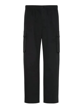 Cotton Pull On Straight Cargo Pa Black Calvin Klein Jeans