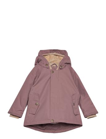 Matwally Fleece Lined Winter Jacket. Grs Outerwear Snow-ski Clothing Snow-ski Jacket Pink Mini A Ture