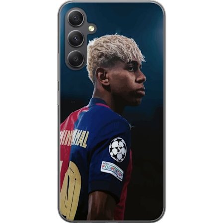 Kompatibel Mobilcover til Samsung Galaxy A05s Lamine Yamal - Barcelonas Wunderkind i fokus