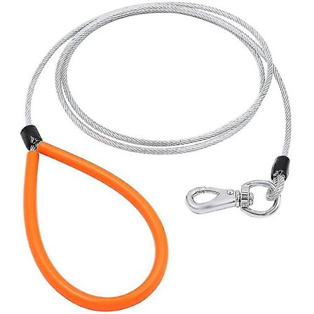 Tyggebestandig Hundeleie 5ft Heavy Duty Stålvaier