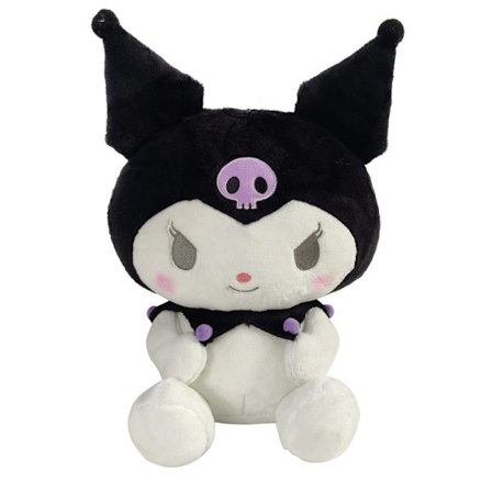Kuromi mjuk plysch dockleksak, present till barn, 25 cm