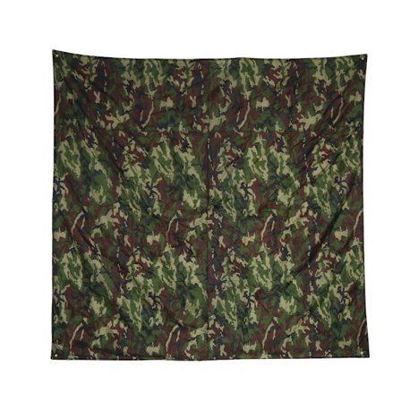 Camouflage ulkona kannettava kevyt sateenpit v matto sadetelttasuoja (3*2,9m)
