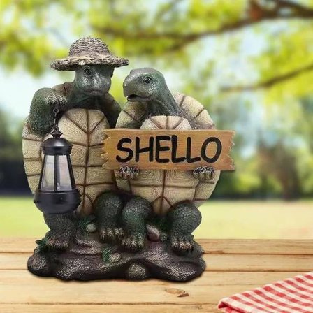 Kilpikonnapatsas taide kilpikonnapatsaat koriste keijupuutarha - B