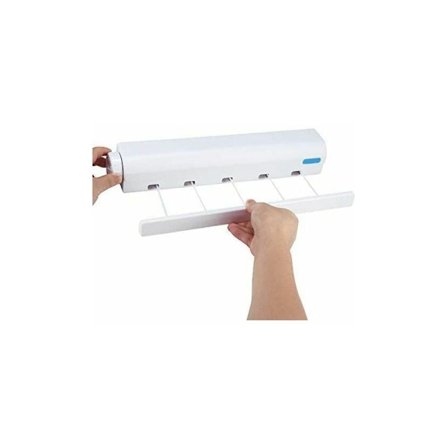 Indendørs automatisk indtrækkelig tørresnor til ophængning af tøj