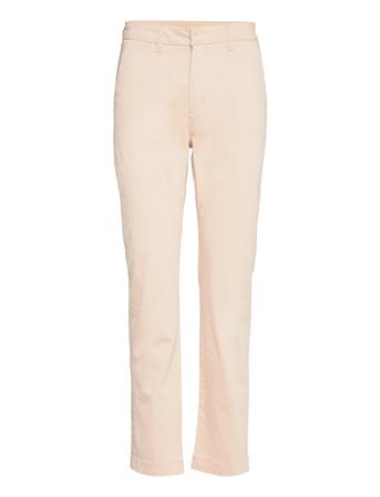 Nucaddie Pant Byxa Med Raka Ben Beige Nümph