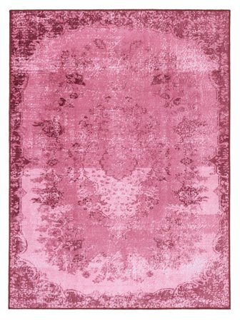 Wasbaar Medaille Scarlett Roze Groot Oeko-Tex Vloerkleed