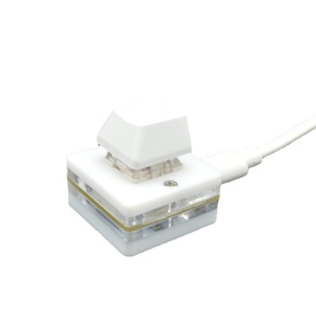 Bærbart USB-tastatur med enkel Copy-Paste-funksjon Rød/grønn/te-/hvit-bryter