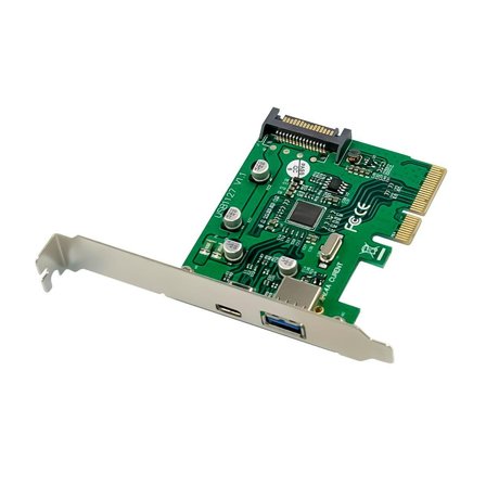 MicroConnect 1 x USB 3.1 Type C+A, PCIe
