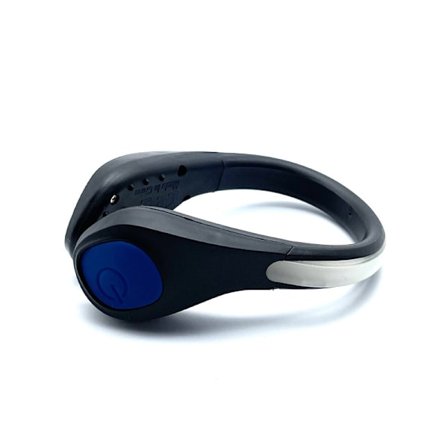 2 stk LED-skoklemmelys Sikkerhetsnattløpeutstyr Nyttig nattløpelampe for løpere joggere syklister turgåere(blå)