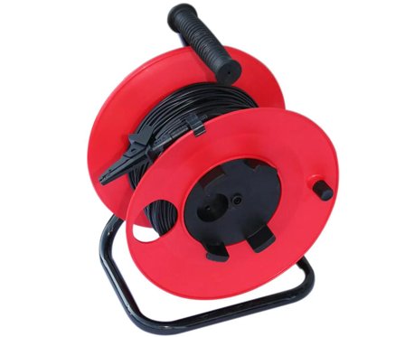 ELIT Måleledning 100m på trommel sort