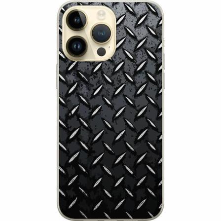 Apple Iphone 14 Pro Max Genomskinligt Skal Metalliskt Mönster