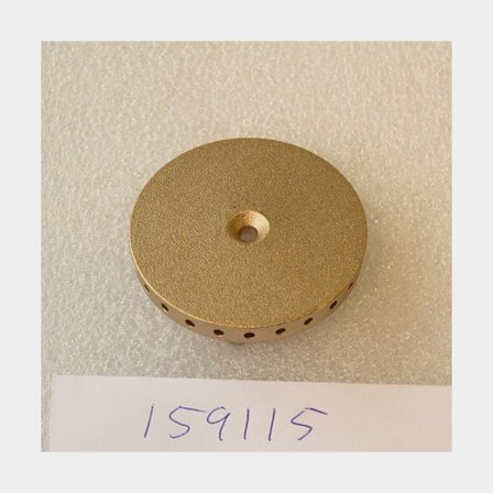 Coperchio bruciatore Techimpex, Ø52 mm, per bruciatore di medie dimensioni, adatto per XL2 / XL3 / Classic / Sailor