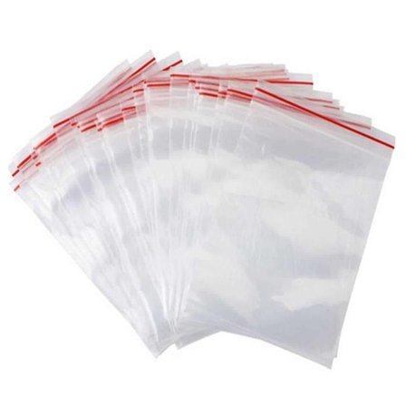 300-pakke 4x6cm Ziplock glidelåsposer Zip Lock poser transparent
