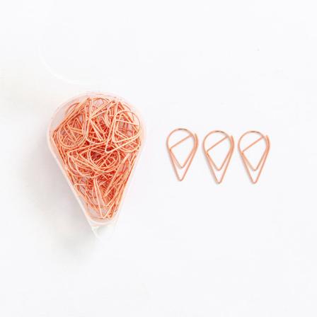 Sødt Papirclips Små Mini Papirclips Glat Finish Tiny Clips til Papir N