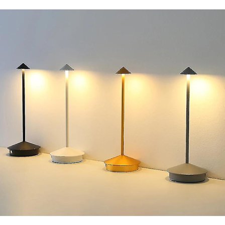 Uppladdningsbar bordslampa Kreativ matsal Touch Led Hotell Bar Kaffe Pina Pro Bordslampa Lampada Da Tavolo Dekorativ skrivbordslampa -bp