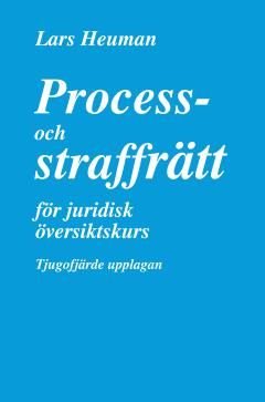 Process- och straffrätt för juridisk översiktskurs