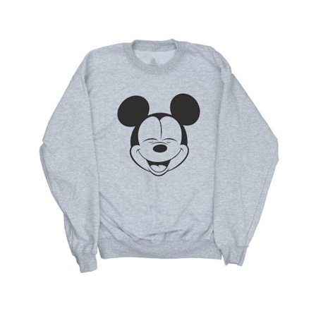 Disney Boys Mickey Mouse Sweatshirt med stängda ögon 9-11 år Spor