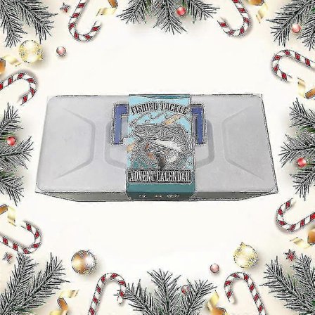 Adventskalender Fiskeri Jule Nedtælling, Fiskeri Tilbehør Adventskalender