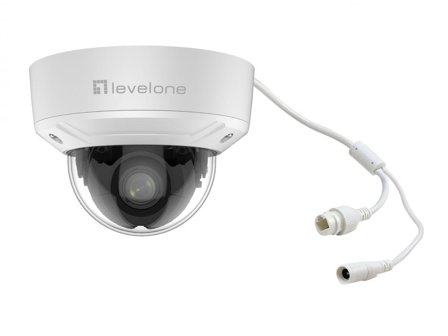 LEVELONE IPCam FCS-3461 Dome Out 2MP H.265 IR 10W PoE