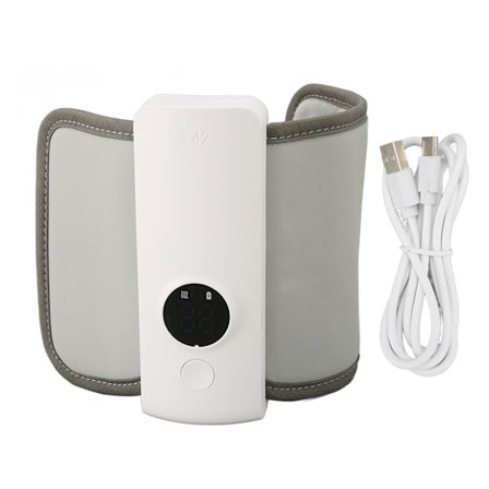 USB-driven mjölks- och vattenvärmare med 6 temperaturinställningar, 6000 mAh USB-laddning, universell nappflaskevärmare för mamma och pappa