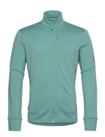 M Mer 260 Quantum Iv Ls Zip Icebreaker Green