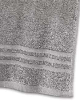 Frottéhandduk Basic Grå - 50x70 cm - Borganäs of Sweden