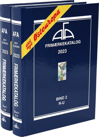 AFA - Østeuropa 2023 - Bind I+II - Frimærkekatalog