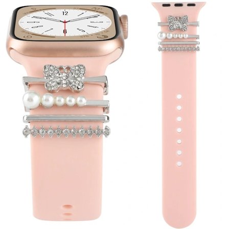 Klockarmbands Ornament Dekorativ Ring SILVER SILVER silver