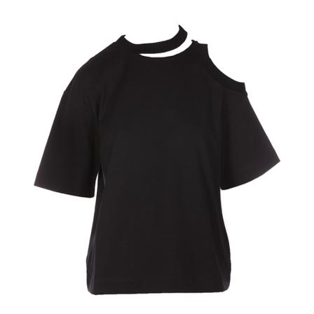 Alexander McQueen T-Shirts Sort, Dame