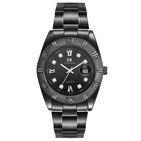IIK -kokoelma Diamond Watch Black - Men's Watch Steel