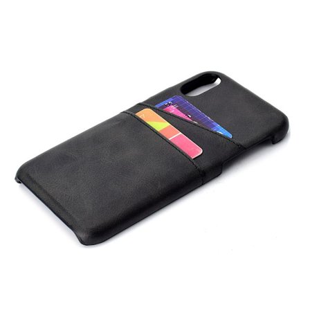 Tunt och smidigt skal med kortplatser - iPhone XS Max