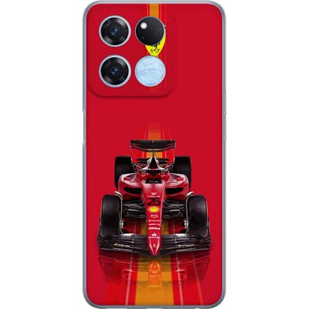 Yhteensopiva Puhelinkuori OnePlus OnePlus Ace Racing Ferrari Formula 1 -auto ikonisessa punaisessa muotoilussa urheilullisella tarkkuudella