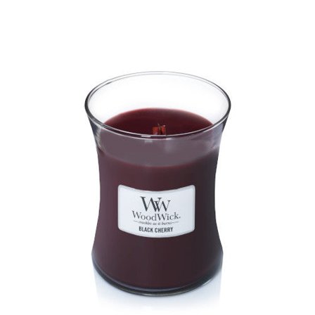 Woodwick Hourglass Candles Black Cherry 275gr - Candela Profumata