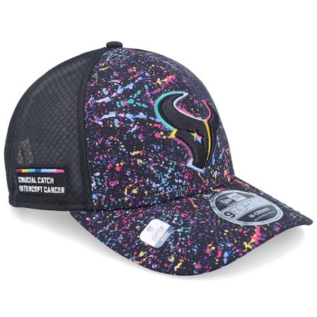 New Era - NFL Svart trucker Keps - Houston Texans NFL Crucial Catch 9FORTY A-Frame Trucker @ Hatstore