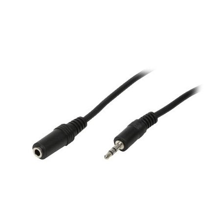 LogiLink Audio cable 1x 3,5mm male 1x 3,5mm female
