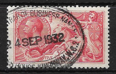 England 1912 - AFA 143 - Stemplet