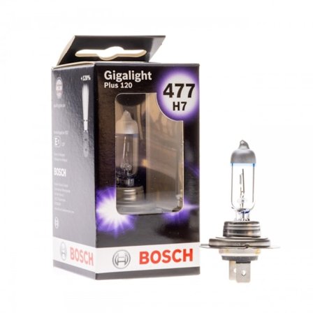 BOSCH H7 Gigalight plus 120% 55w 12v PX26d 2-pack