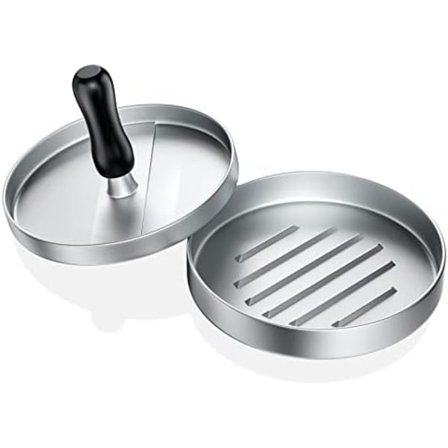 11,7 cm Aluminiumsform for Hakket Kjøtt, Hakket Kjøttpresse, Burgerpresse, Hakket Kjøttpresse, Hakket Kjøtt, Hamburgerpresse